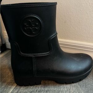 Tory Burch Black Winter & Rain Boots
